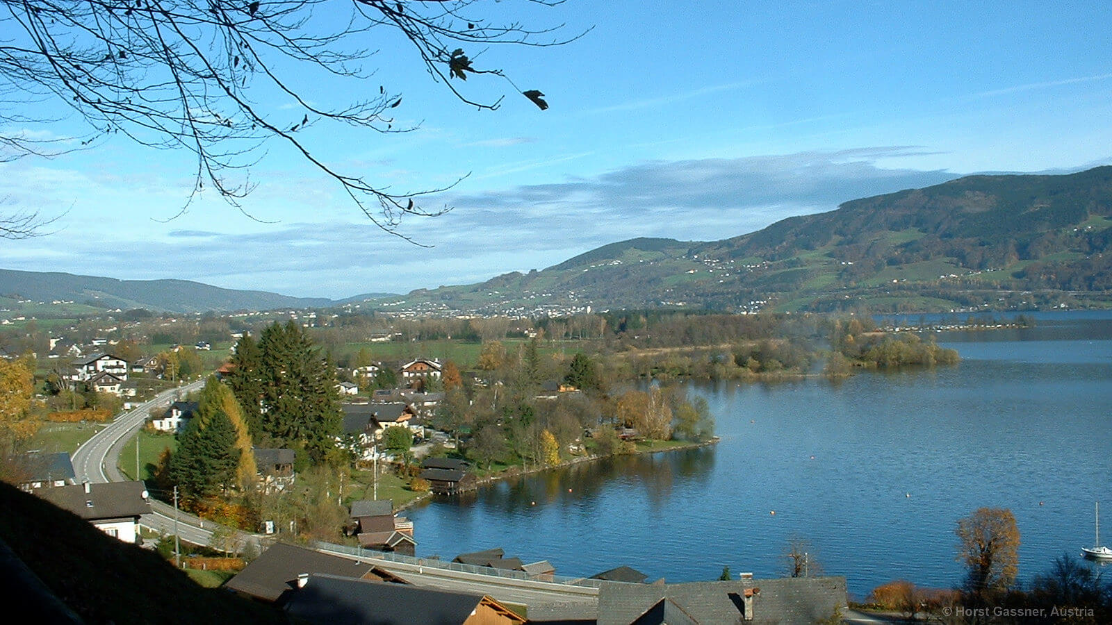 Blick zum Mondsee Blick zum Mondsee