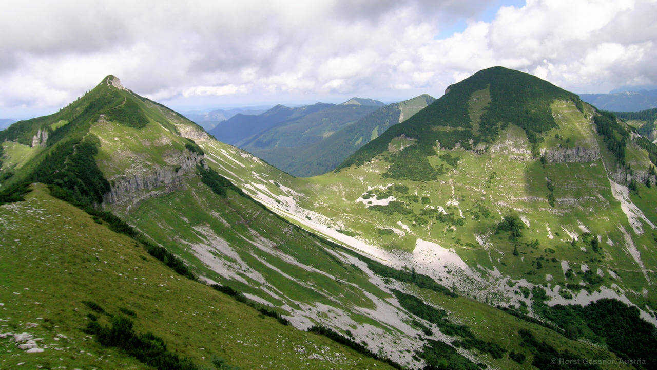 Dürlstein, Blick zu Gruberhorn und Gennerhorn