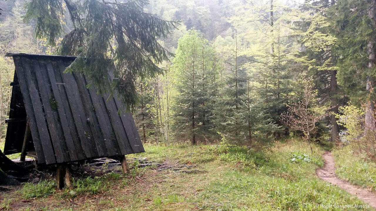 Etwa nach 2 Drittel Strecke zum Gipfel des Filblings - der Filblingsee Etwa nach 2 Drittel Strecke zum Gipfel des Filblings - der Filblingsee