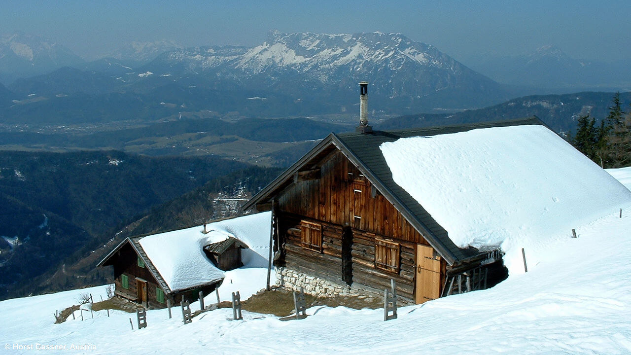 Eibleckalm im Winter