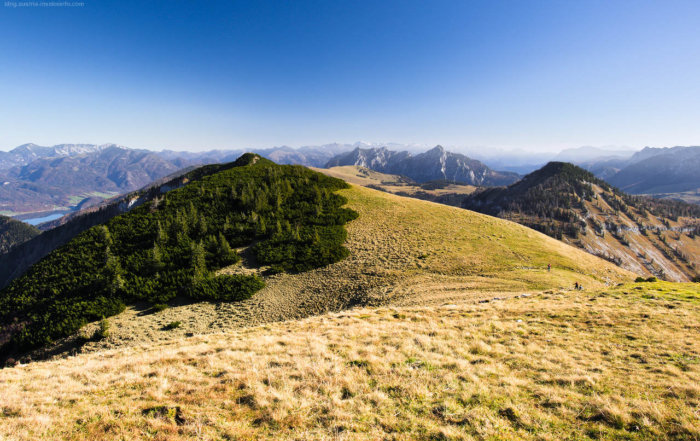 Das Osterhorn vom Hohen Zinken aus gesehen