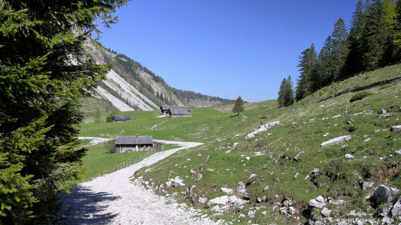 Blick zurück zur Leitnalm