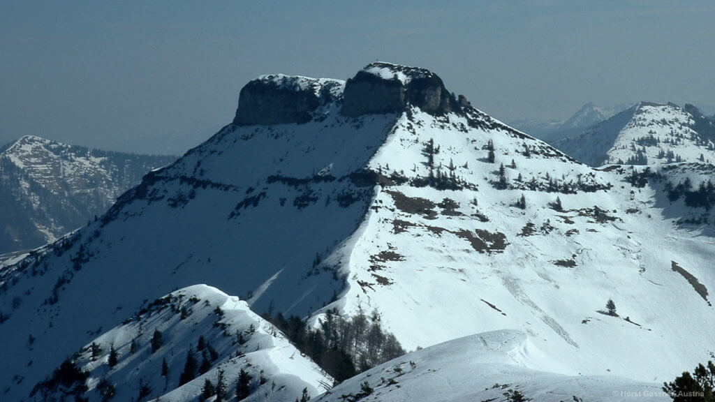 Blick zum Schmittenstein vom Gipfel des Schlenken
