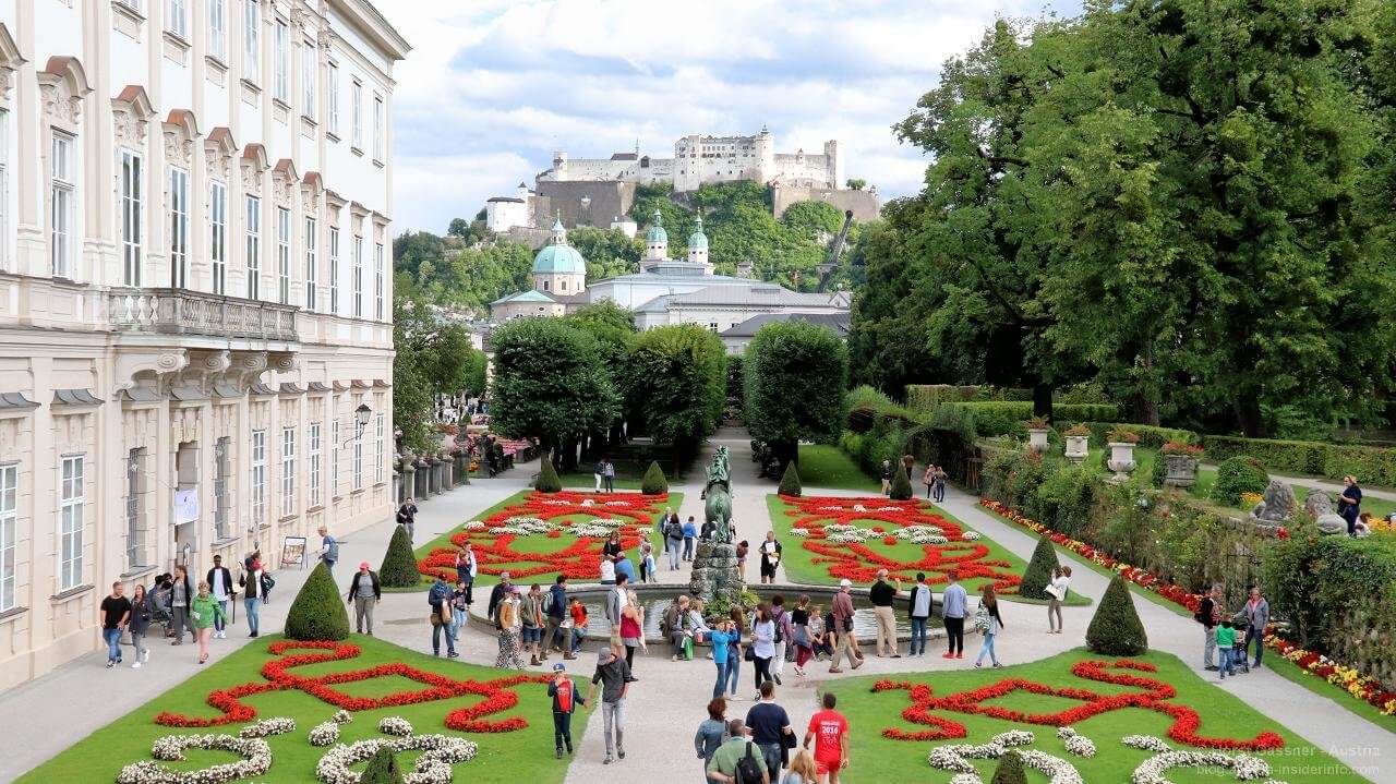 Liebeserklärung an Salzburg, Mirabellgarten und die Festung Hohensalzburg