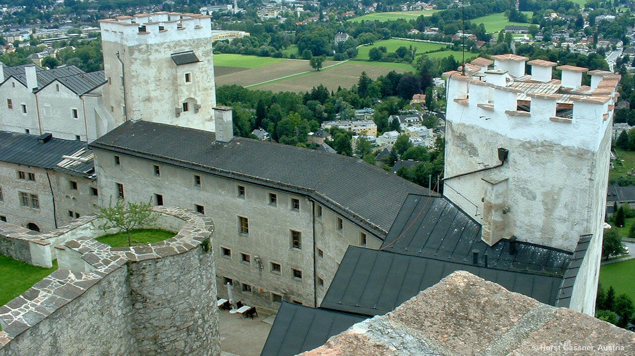 Im Inneren der Festung