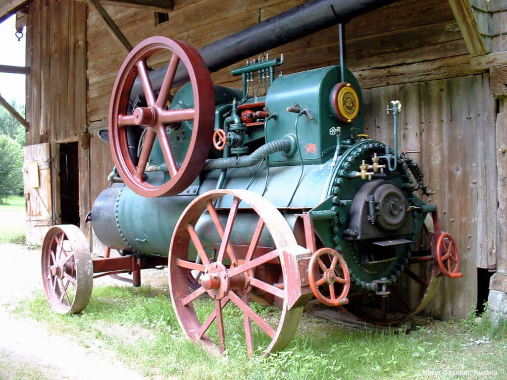 Alte Dampfmaschine