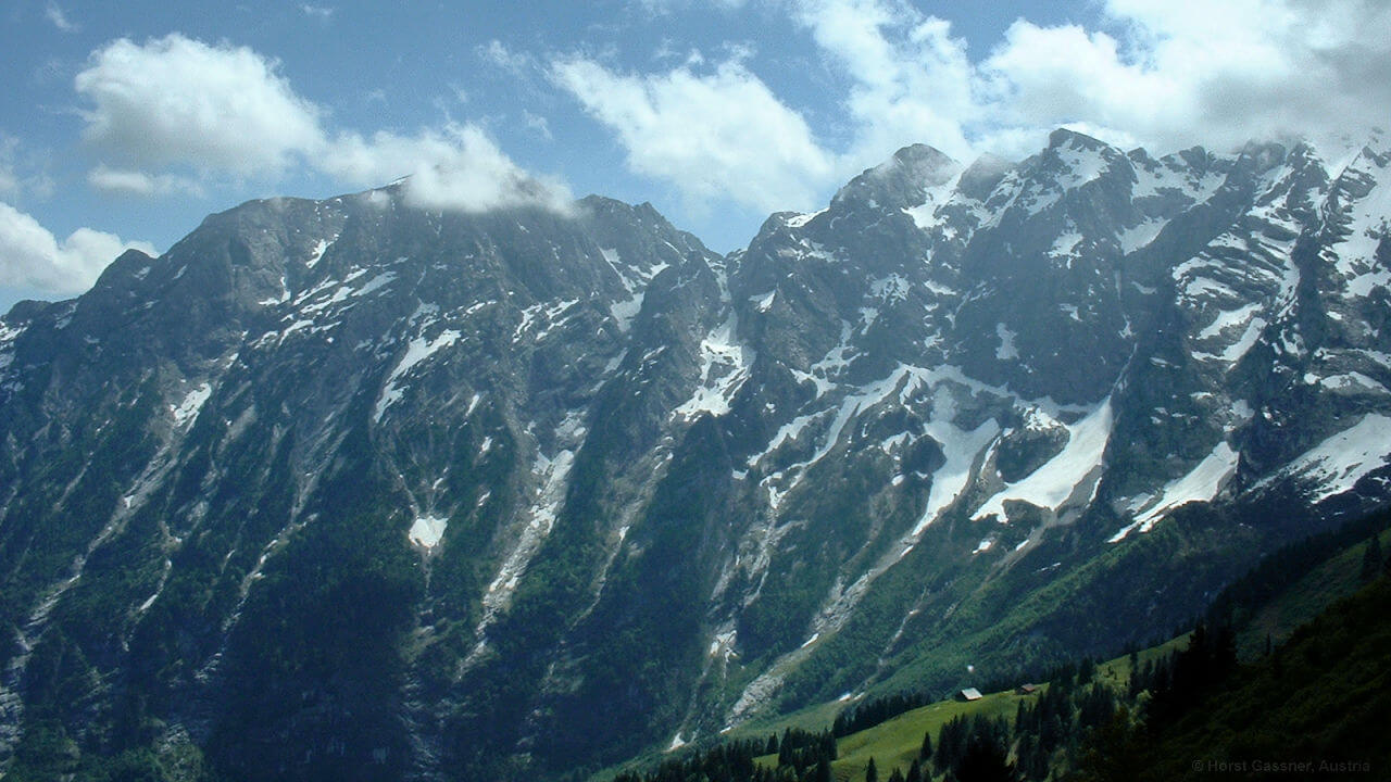 Blick zum Hohen Göll