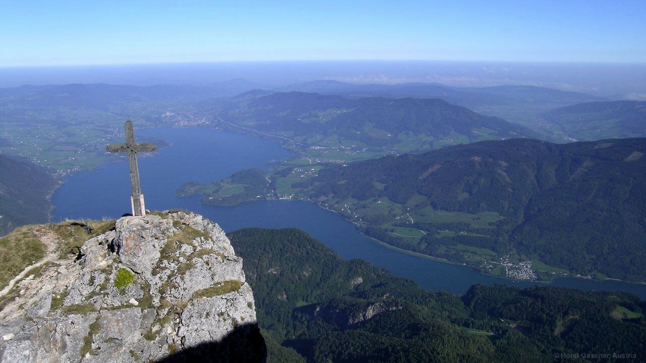 Blick zum Mondsee