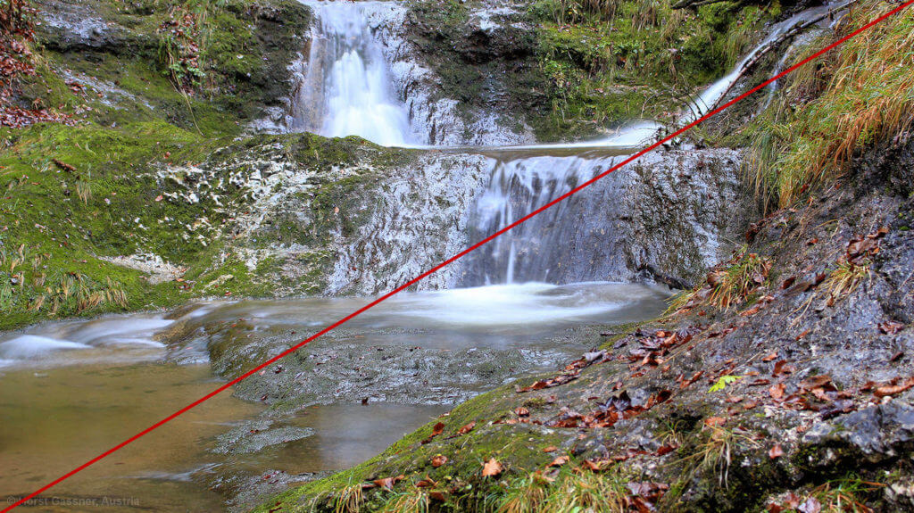 Diagonale im Bild