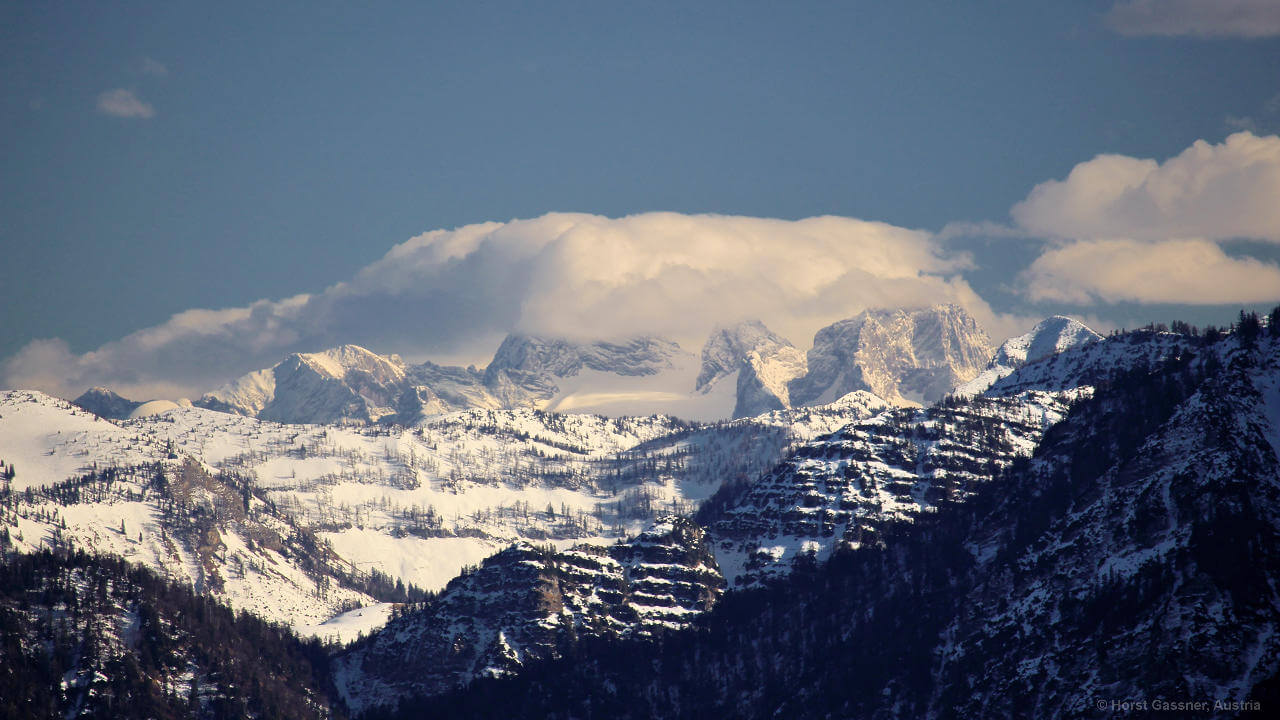 Der Nockstein - geniale Fernsicht zum Dachstein - 50km Luftlinie