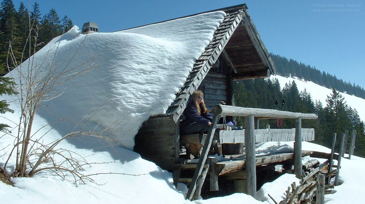 Genuss in der Wintersonne