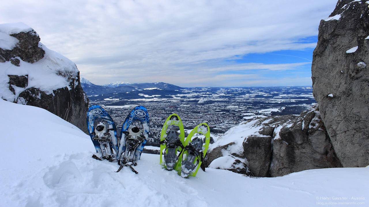 Jahresrückblick 2017: 3 neue Sammelartikel 15 Schneeschuhtouren im Salzburger Land