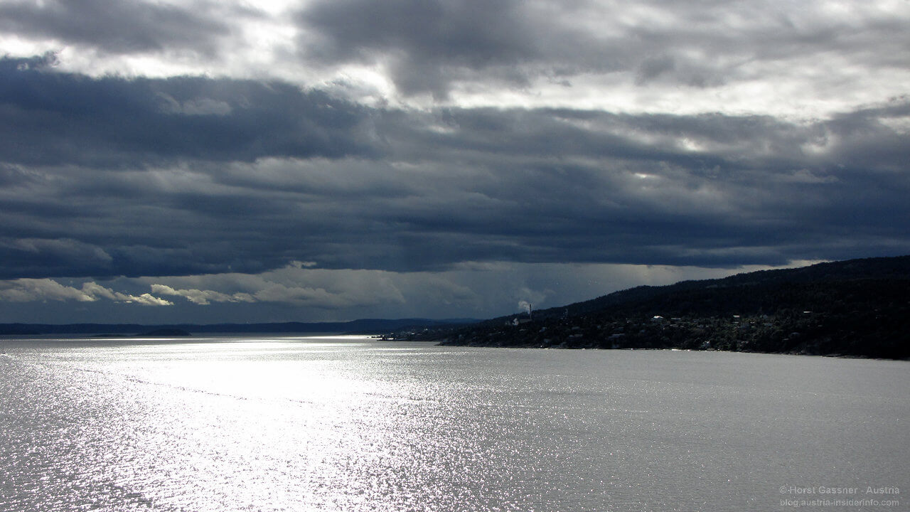 Norwegen - mit der Fähre im Oslofjord