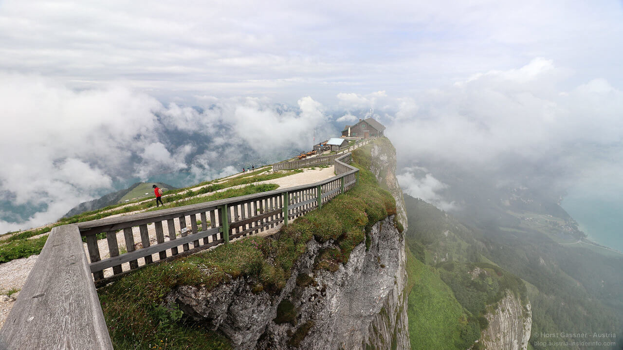 Kalender Faszination Salzburger Land - Schafberg Gipfel in Wolken