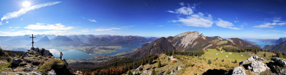 Geniales Gipfelpanorama am Vormauerstein