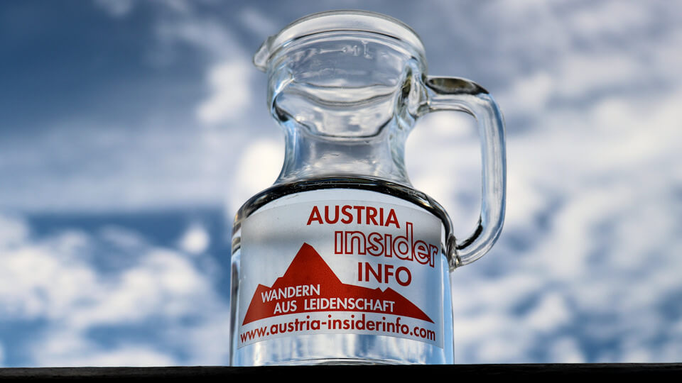 "Wandern aus Leidenschaft" - Auf Wasserkaraffe