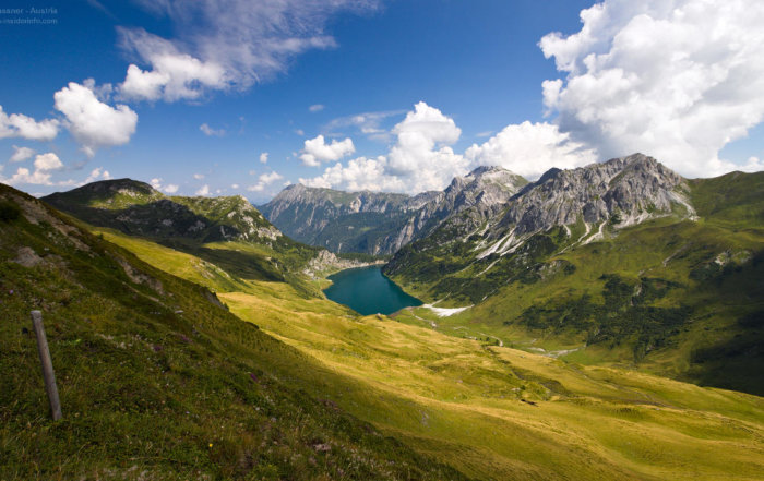 Tappenkarsee vom Karteis-Törl aus gesehen, Wagrein/Kleinarl