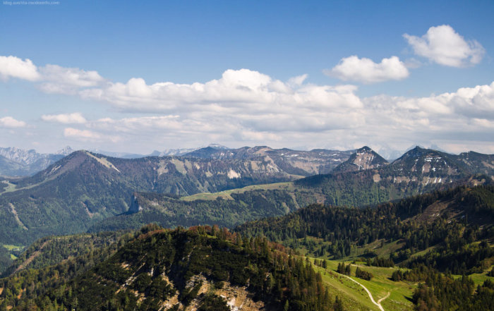 Wieserhörndl - Blick vom Gipfel