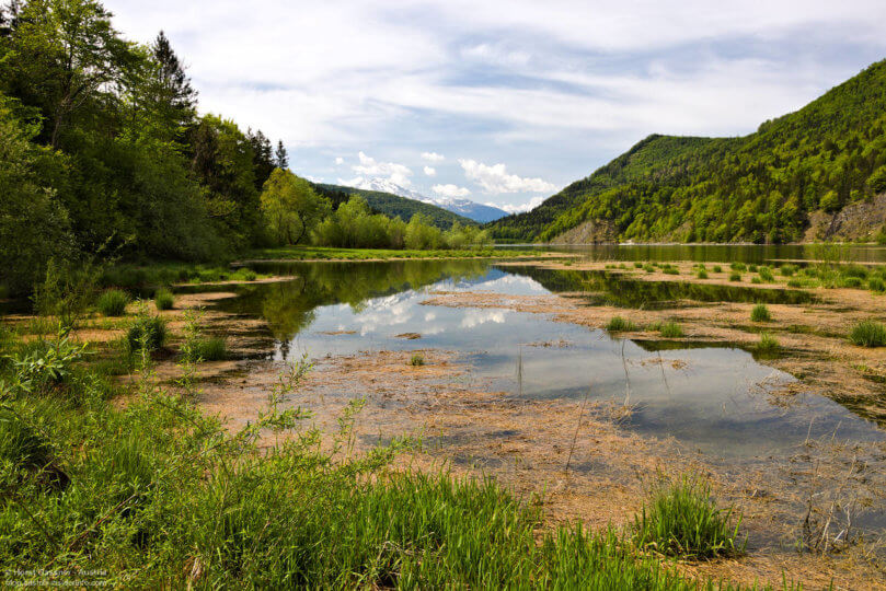 Wiestalstausee im Salzburger Land