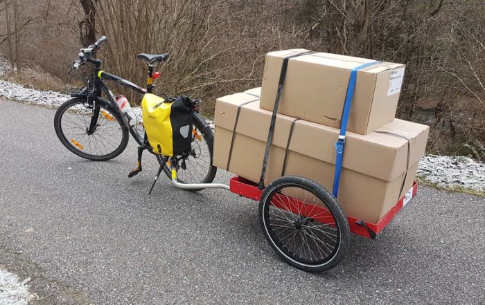 Tiny House selber bauen - mit dem Fahrrad