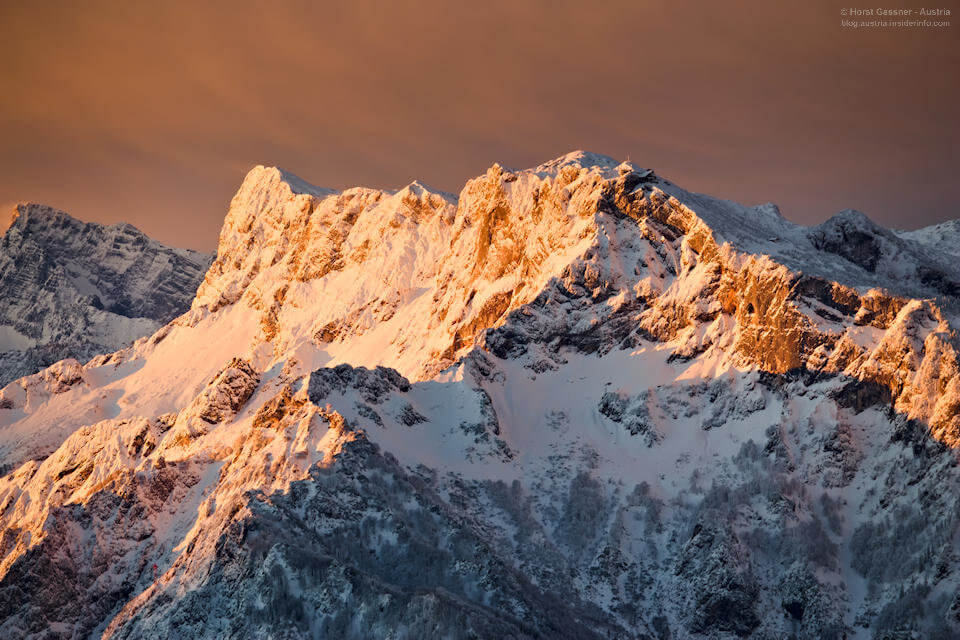 Sonnenaufgang Untersberg