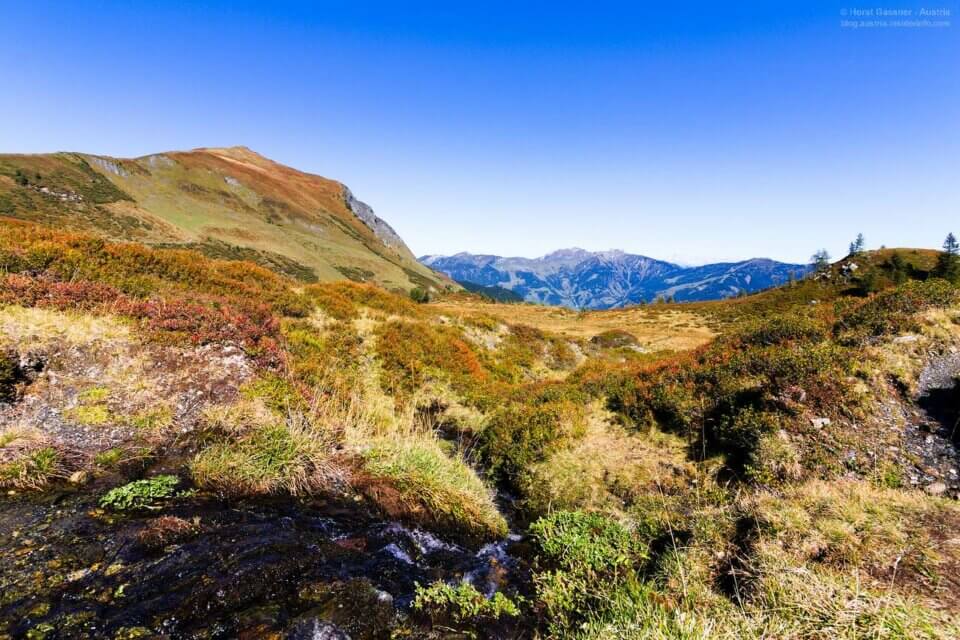 Die Seebachscharte - auf dem Weg von Bad Hofgastein  nach Rauris