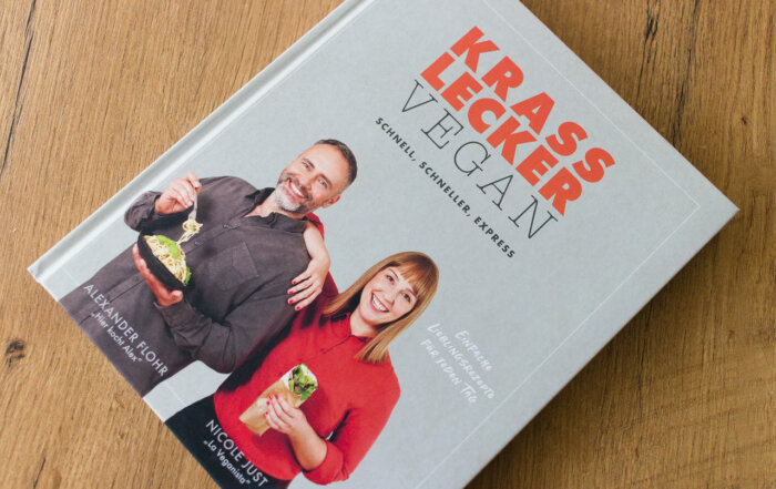 Krass lecker- Vegan - Cover des Buches