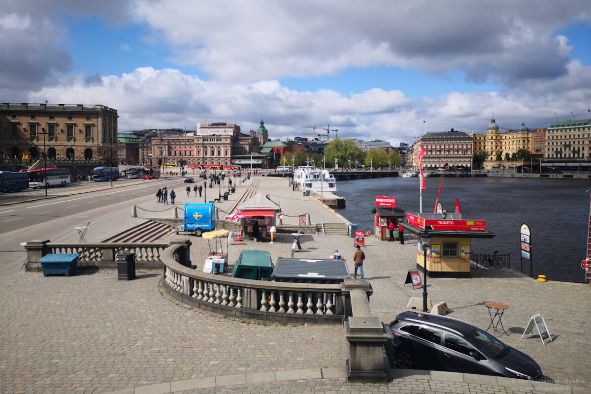 Stockholm am Hafen